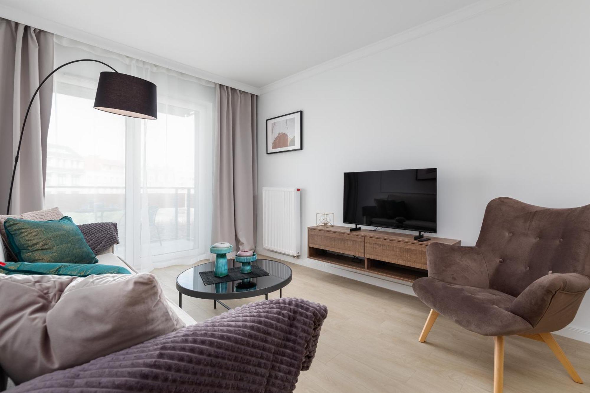 Plac Slowianski Apartments With Balcony Swinoujscie Center By Noclegi Renters Eksteriør bilde